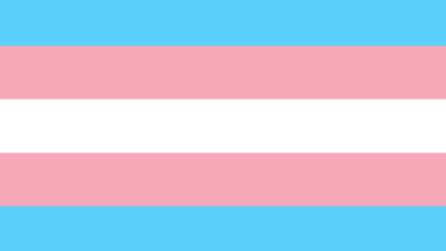 Flagge der Transgender-Personen
